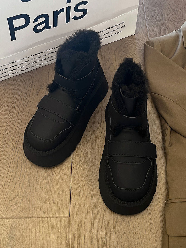 Velcro Plush Winter Boots